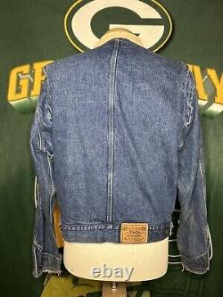 Vintage Polo Ralph Lauren Denim Jacket Slightly Distressed