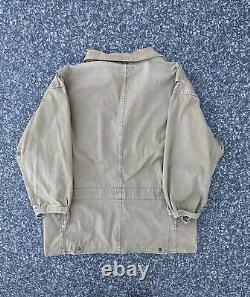 Vintage Polo Ralph Lauren Distressed Hunting Chore Parka Corduroy Collar Jacket
