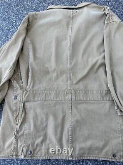 Vintage Polo Ralph Lauren Distressed Hunting Chore Parka Corduroy Collar Jacket