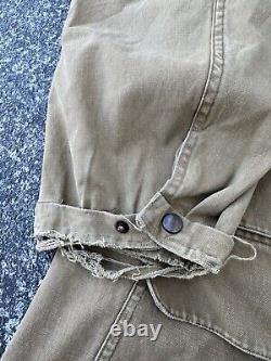 Vintage Polo Ralph Lauren Distressed Hunting Chore Parka Corduroy Collar Jacket