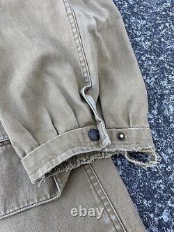 Vintage Polo Ralph Lauren Distressed Hunting Chore Parka Corduroy Collar Jacket