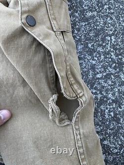 Vintage Polo Ralph Lauren Distressed Hunting Chore Parka Corduroy Collar Jacket