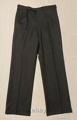 Vintage Polo Ralph Lauren Double Breast Adjustable Pant 2-Pieces Men Suit 38R/31