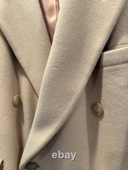 Vintage Polo Ralph Lauren Double Breast Camel Tan Polo Coat 46L Made In Canada