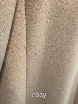 Vintage Polo Ralph Lauren Double Breast Camel Tan Polo Coat 46L Made In Canada