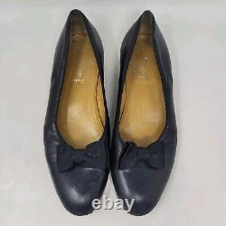 Vintage Polo Ralph Lauren Dress Shoes Mens 11D Black Leather Opera Pump RARE