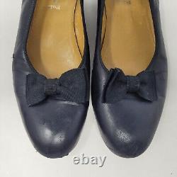 Vintage Polo Ralph Lauren Dress Shoes Mens 11D Black Leather Opera Pump RARE