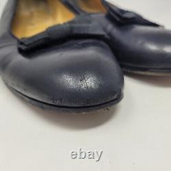 Vintage Polo Ralph Lauren Dress Shoes Mens 11D Black Leather Opera Pump RARE