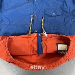 Vintage Polo Ralph Lauren Expedition Mountain Parka Trek Color Block NWT L