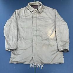Vintage Polo Ralph Lauren Field Hunting Jacket Mens L Tan Plaid Alpaca Wool 80s