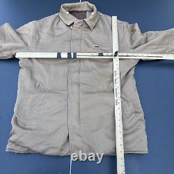 Vintage Polo Ralph Lauren Field Hunting Jacket Mens L Tan Plaid Alpaca Wool 80s
