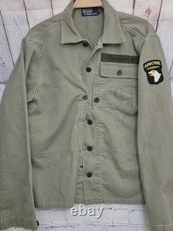 Vintage Polo Ralph Lauren Field Jacket Airborne Military Medium