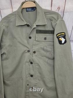 Vintage Polo Ralph Lauren Field Jacket Airborne Military Medium