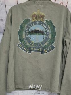 Vintage Polo Ralph Lauren Field Jacket Airborne Military Medium