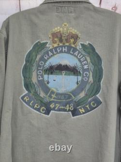 Vintage Polo Ralph Lauren Field Jacket Airborne Military Medium