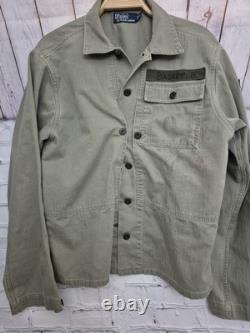 Vintage Polo Ralph Lauren Field Jacket Airborne Military Medium