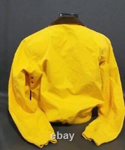 Vintage Polo Ralph Lauren Fireman Jacket Sailing Yellow Polo Sport L