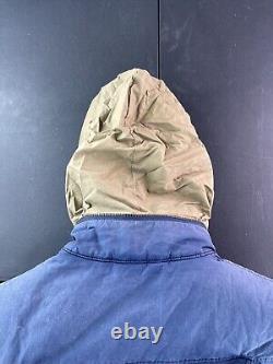 Vintage Polo Ralph Lauren Fishing Tactical Hunting Vest LG Down Puffer Blue (B3)