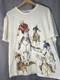 Vintage Polo Ralph Lauren Five Horses T Shirt No Flaws Grail Size Large