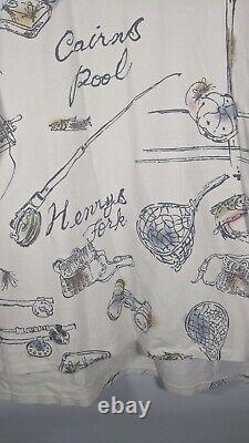 Vintage Polo Ralph Lauren Fly Fishing Shirt Made In USA 90s XL Henry's Fork