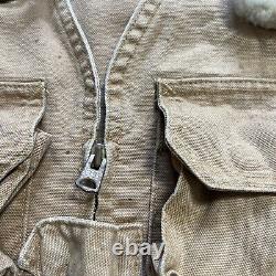 Vintage Polo Ralph Lauren Fly Fishing Vest Adult Size M Tan 90s Sportsman USA