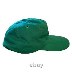Vintage Polo Ralph Lauren Green Hat Cap 90s 1992 Spell Out Snow Beach 93 Stadium