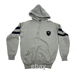 Vintage Polo Ralph Lauren Griffin PRL 67 Shield Hoodie Rare Sweatshirt Med