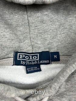 Vintage Polo Ralph Lauren Griffin PRL 67 Shield Hoodie Rare Sweatshirt Med