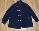 Vintage Polo Ralph Lauren Heavy Denim Clasp Fireman / Military Jacket Coat Large