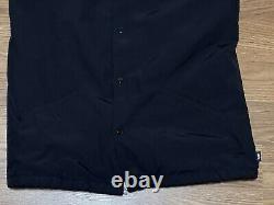 Vintage Polo Ralph Lauren Heavy Denim Clasp Fireman / Military Jacket Coat Large