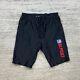 Vintage Polo Ralph Lauren Hi Tech Cycle Shorts Mens Xl Black Rlpc 67 P93 92 90s