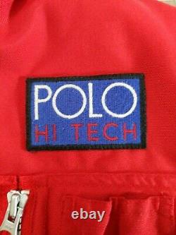Vintage Polo Ralph Lauren Hi Tech Vest OG Sz M Stadium Pwing Snow Beach 92 93
