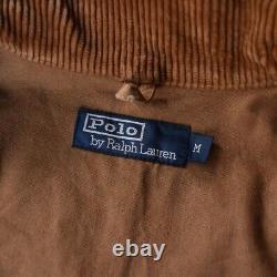Vintage Polo Ralph Lauren Hunting Jacket 240124 Leather Brown Japan Size M / 38