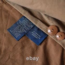 Vintage Polo Ralph Lauren Hunting Jacket 240124 Leather Brown Japan Size M / 38