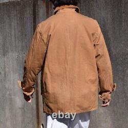 Vintage Polo Ralph Lauren Hunting Jacket 240124 Leather Brown Japan Size M / 38