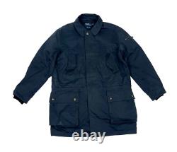 Vintage Polo Ralph Lauren Hunting Jacket Military Made In Italy Medium