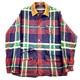 Vintage Polo Ralph Lauren Hunting Jacket Size Large Multicolor Plaid Button Up