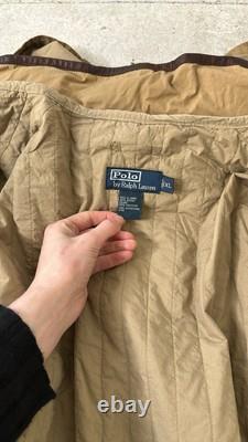 Vintage Polo Ralph Lauren Hunting Jacket With Detachable Vest Size XL