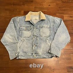 Vintage Polo Ralph Lauren Indian Head Denim Jacket Jean Jacket Size medium rare