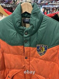Vintage Polo Ralph Lauren Indian Head Sportsman Vest Polo Sport Men's XL