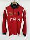 Vintage Polo Ralph Lauren Italia Rugby Long Sleeve Red Shirt Size Medium