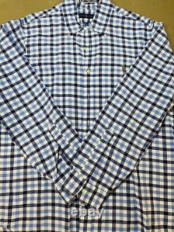 Vintage Polo Ralph Lauren & J Crew Button Down Shirts Lot of 20 9.5/10 Condition