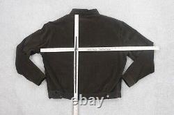 Vintage Polo Ralph Lauren Jacket Adult XL Brown Bomber Corduroy Coat Cord Men's