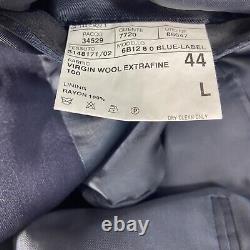 Vintage Polo Ralph Lauren Jacket Men 44L Navy Blazer Virgin wool Italy Made