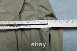 Vintage Polo Ralph Lauren Jacket Men XL Green Key West Fleece Lined Boating