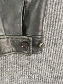 Vintage Polo Ralph Lauren Jacket Men XXL Brown Designer Flight Aviator Bomber