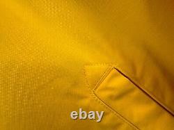 Vintage Polo Ralph Lauren Jacket Mens Large Yellow Cropped Fireman Lobster Clasp
