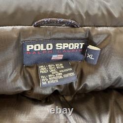 Vintage Polo Ralph Lauren Jacket Mens XL Arctic Challenge Down Sport Puffer 90s