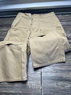Vintage Polo Ralph Lauren Jeans Double Knee Biker Carpenter Pants 32x32