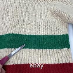 Vintage Polo Ralph Lauren (L) 90s Hudson Bay Sailing Wool Shawl Cardigan Sweater